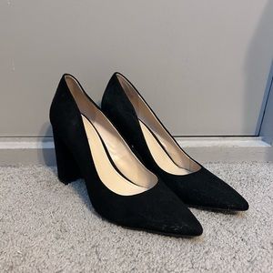Black Nine West Heels - Size 7.5